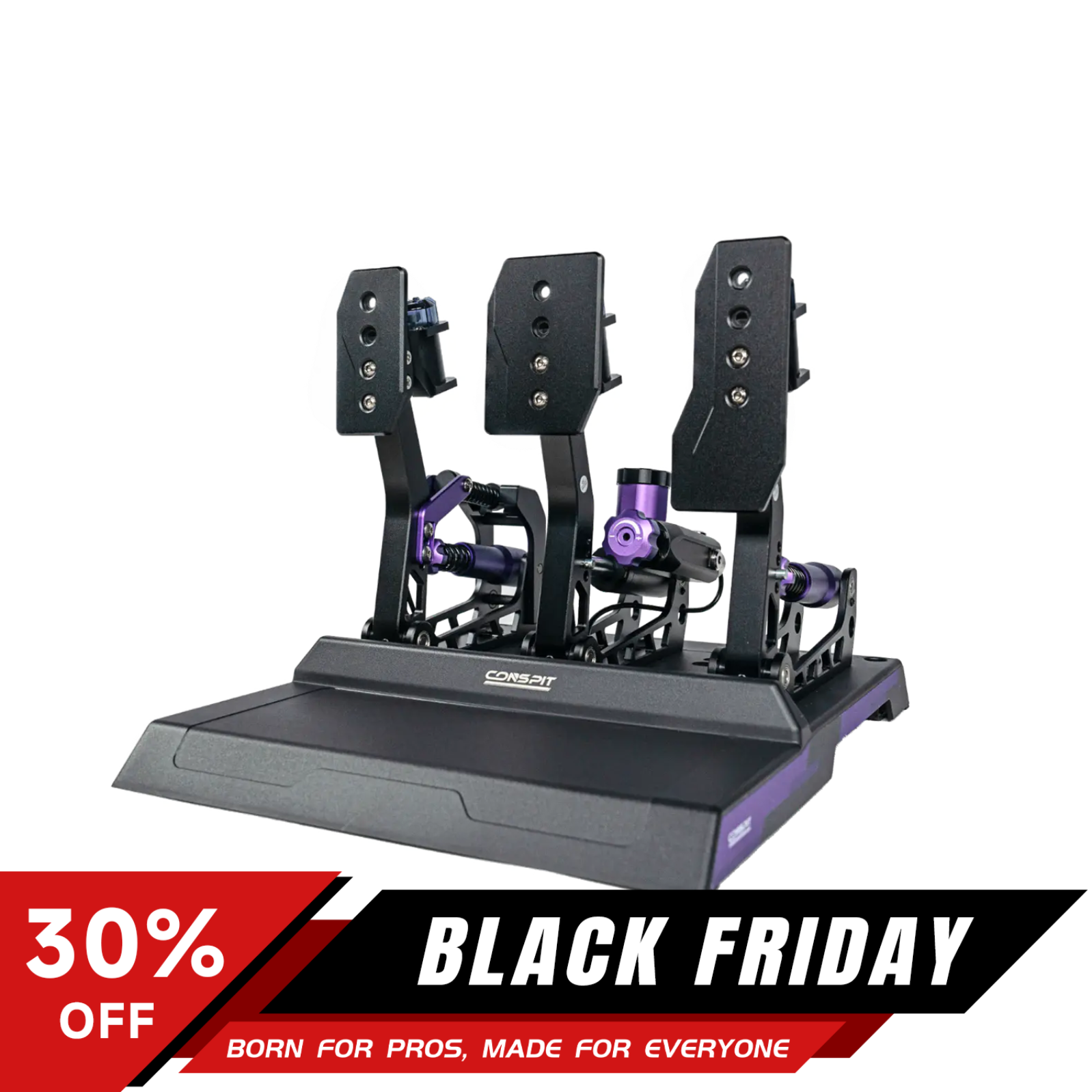 CONSPIT CPP LITE 3 Hydraulic 3-Pedal Set